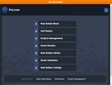 Tablet Screenshot of prd.com