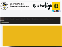 Tablet Screenshot of formacionpolitica.prd.org.mx
